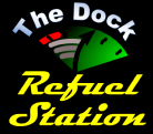 The Dock Refuel Station Logo